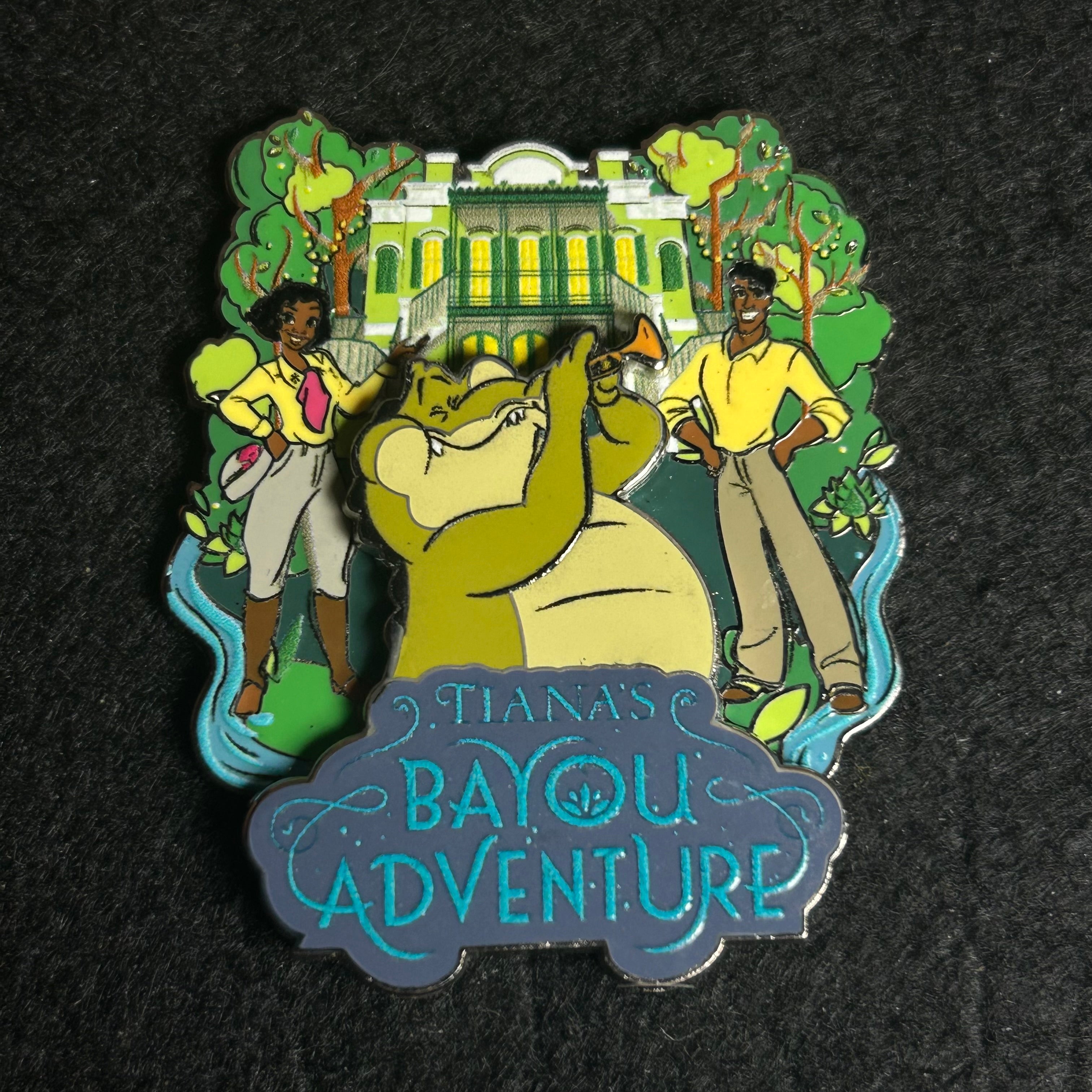 2025 - Tiana's Bayou Adventure - Tiana Naveen and Louis - Disney Pin