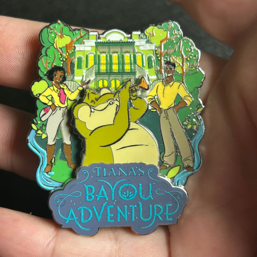 2025 - Tiana's Bayou Adventure - Tiana Naveen and Louis - Disney Pin