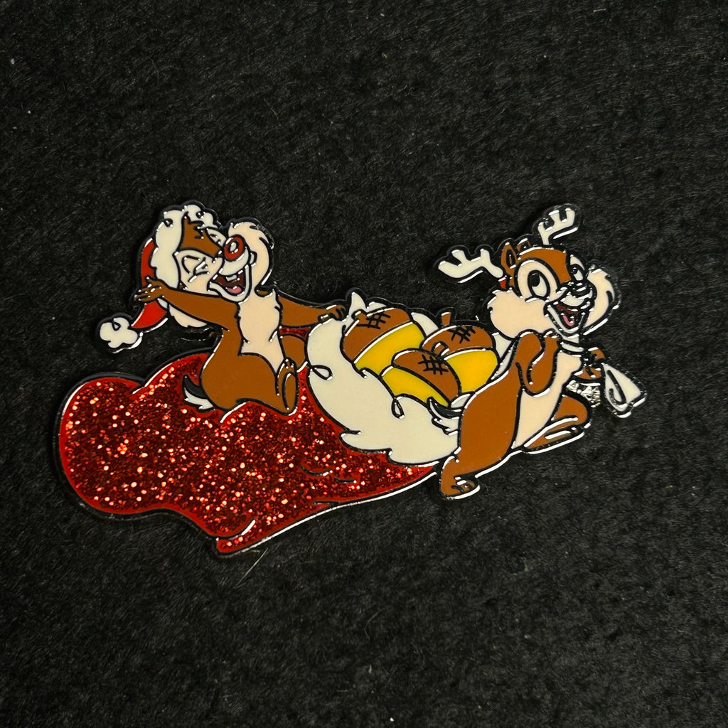 2025 - Chip and Dale with Stocking - Disney Pin