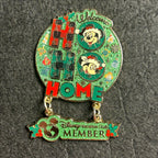 2025 LR - Ho Ho Home Wreath - Disney Vacation Club Member - Disney Pin