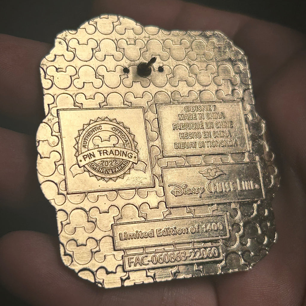 2022 LE 1400 - Disney Wish -  Disney Vacation Club Member - Disney Pin