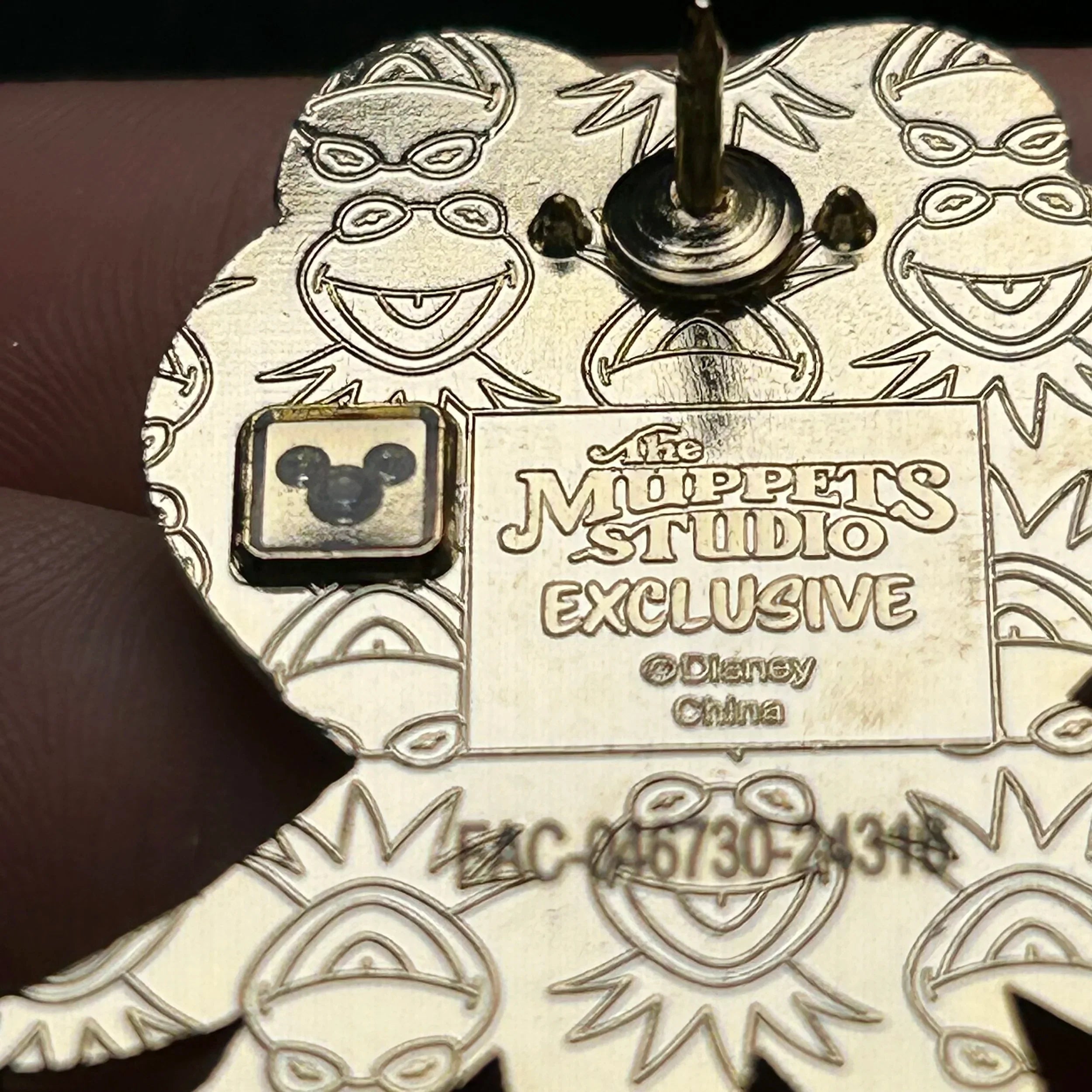 2025 - Kermit the Frog - Head - Muppet Studio Exclusive - Disney Pin