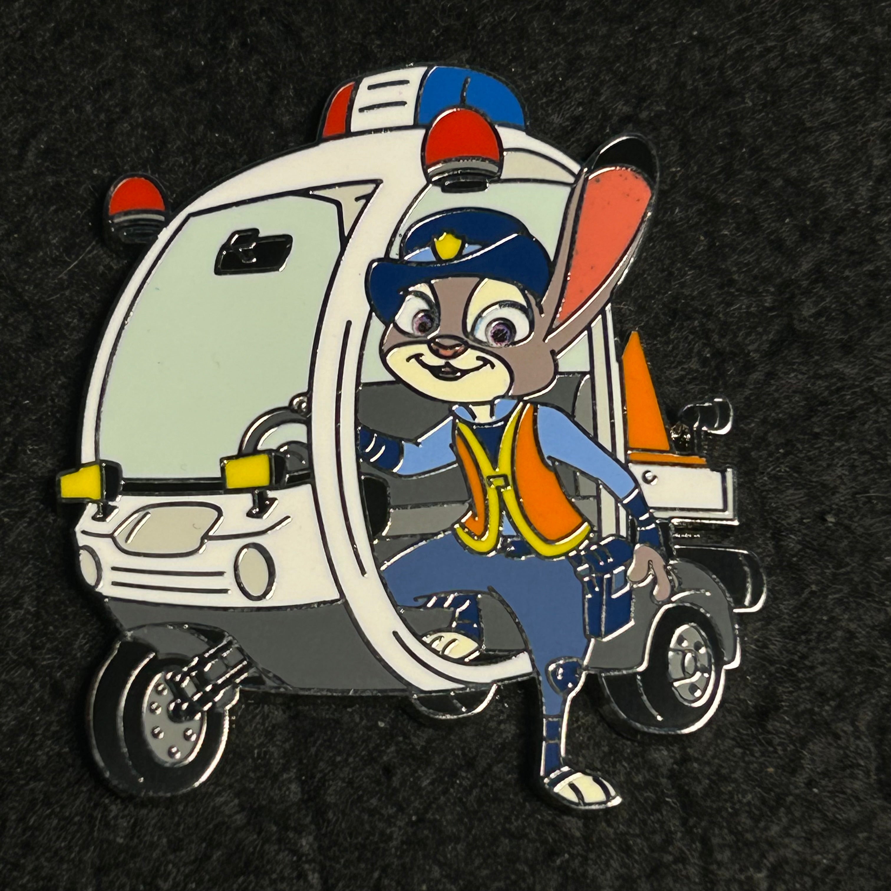 2025 - Judy Hopps in Police Car - Zootopia - Disney Pin