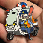 2025 - Judy Hopps in Police Car - Zootopia - Disney Pin