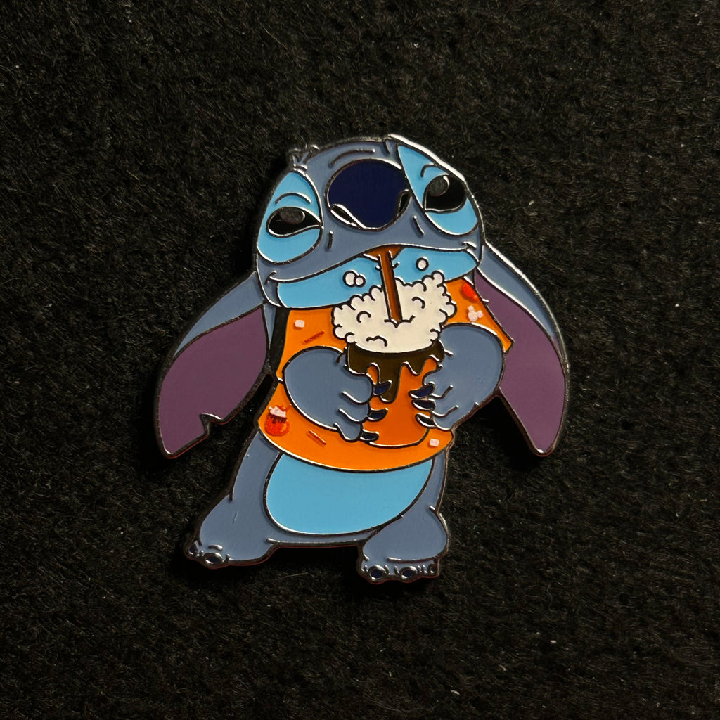 2024 - Stitch Slurping Soda - Snack Attack - Mystery Series - Disney Pin