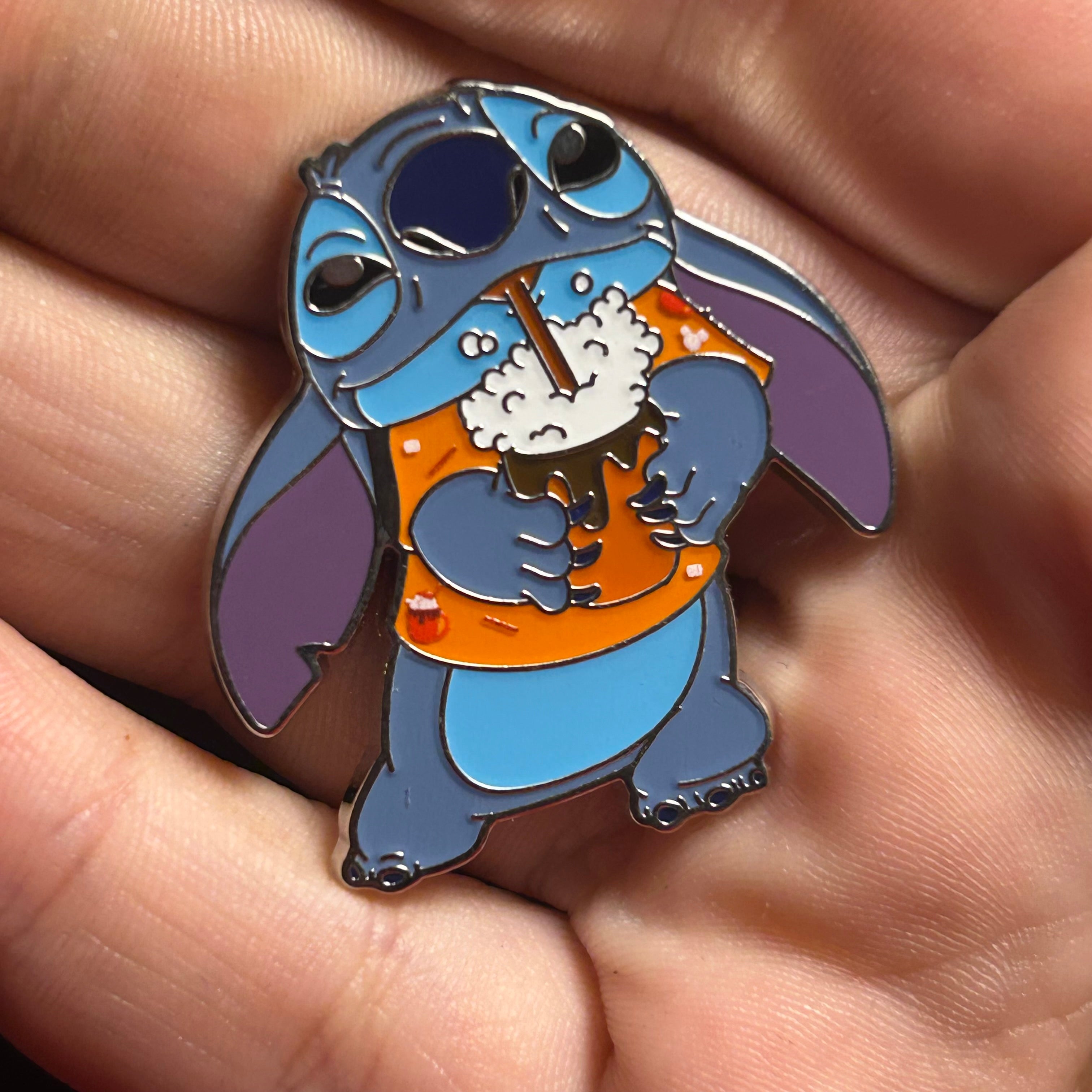 2024 - Stitch Slurping Soda - Snack Attack - Mystery Series - Disney Pin