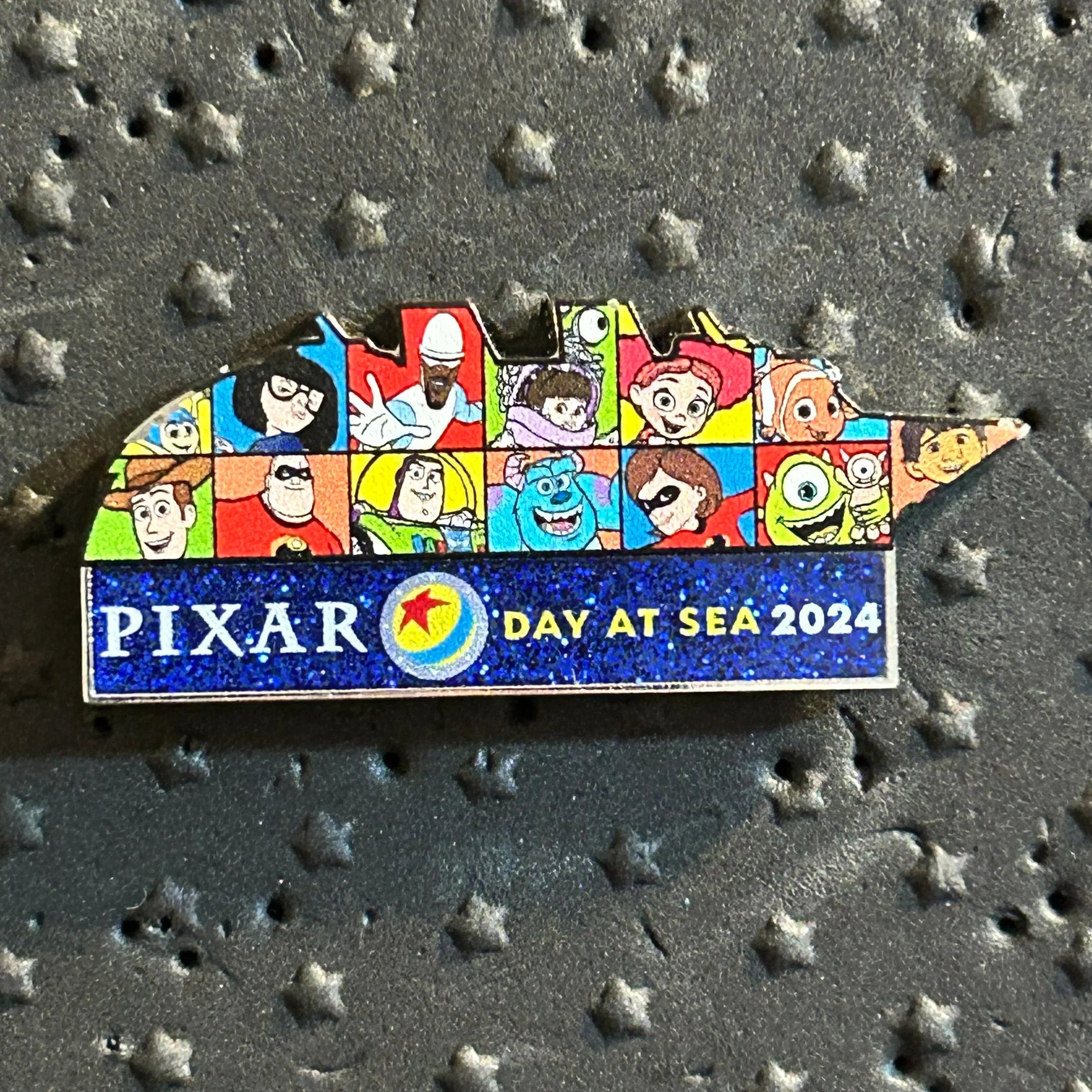 2024 - Pixar - LR - DCL - Cruise Silhouette - Disney Pin