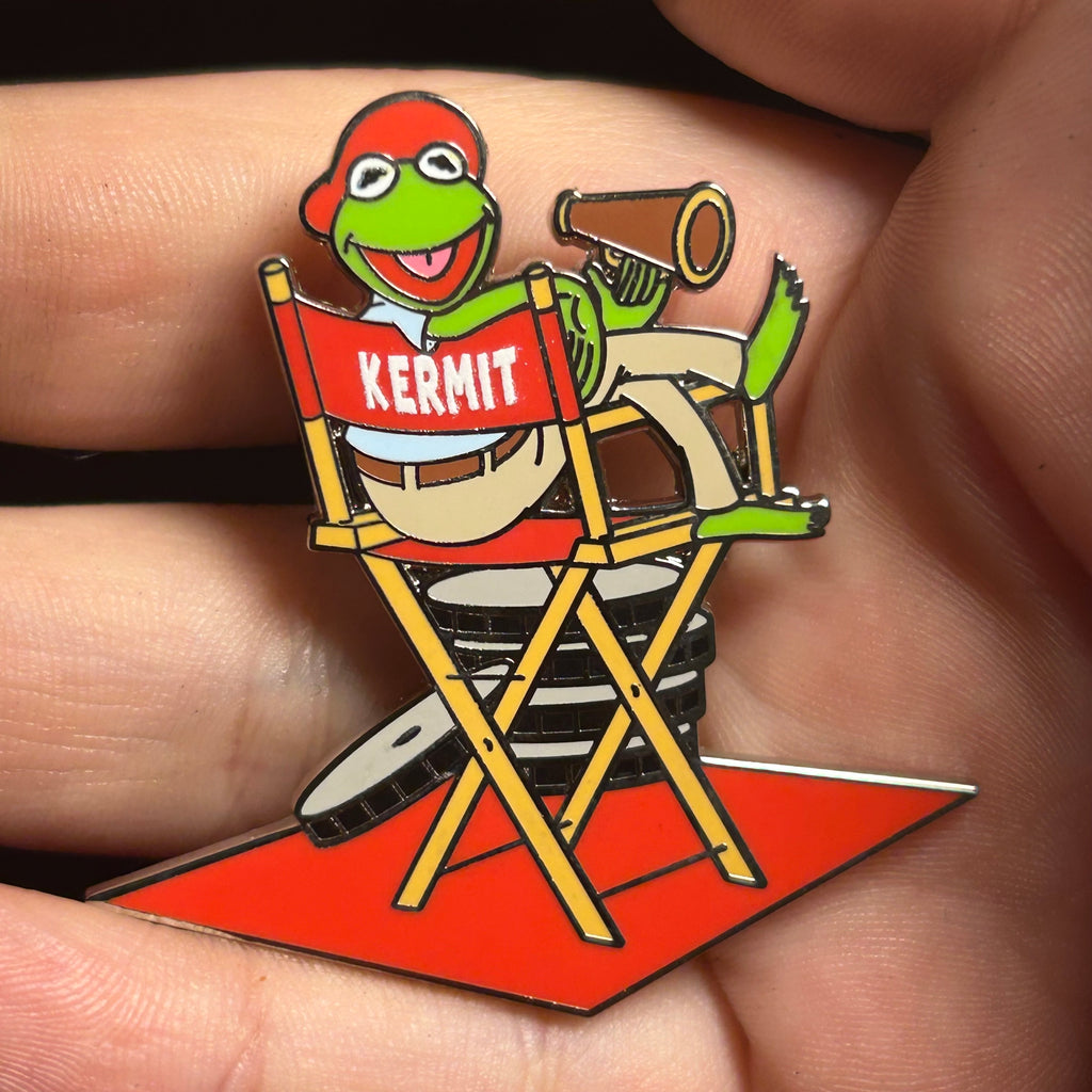 2025 - Kermit in Director's Chair - The Muppets - Disney Pin