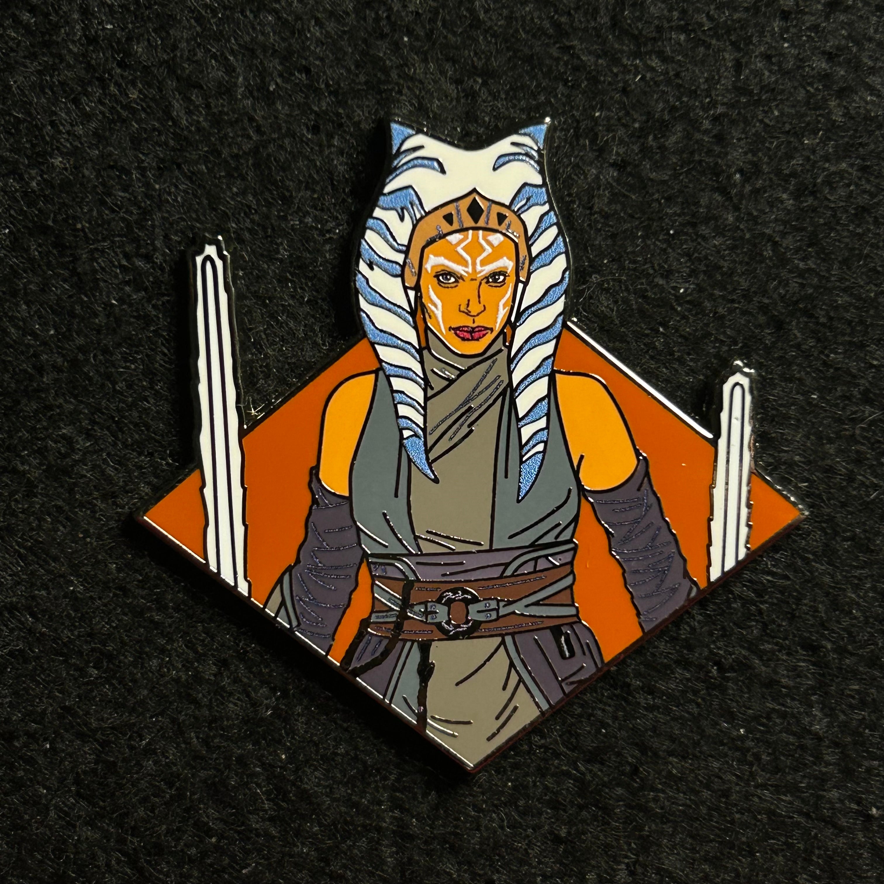 2024 - Ashoka with Lightsabers - Star Wars - Disney Pin