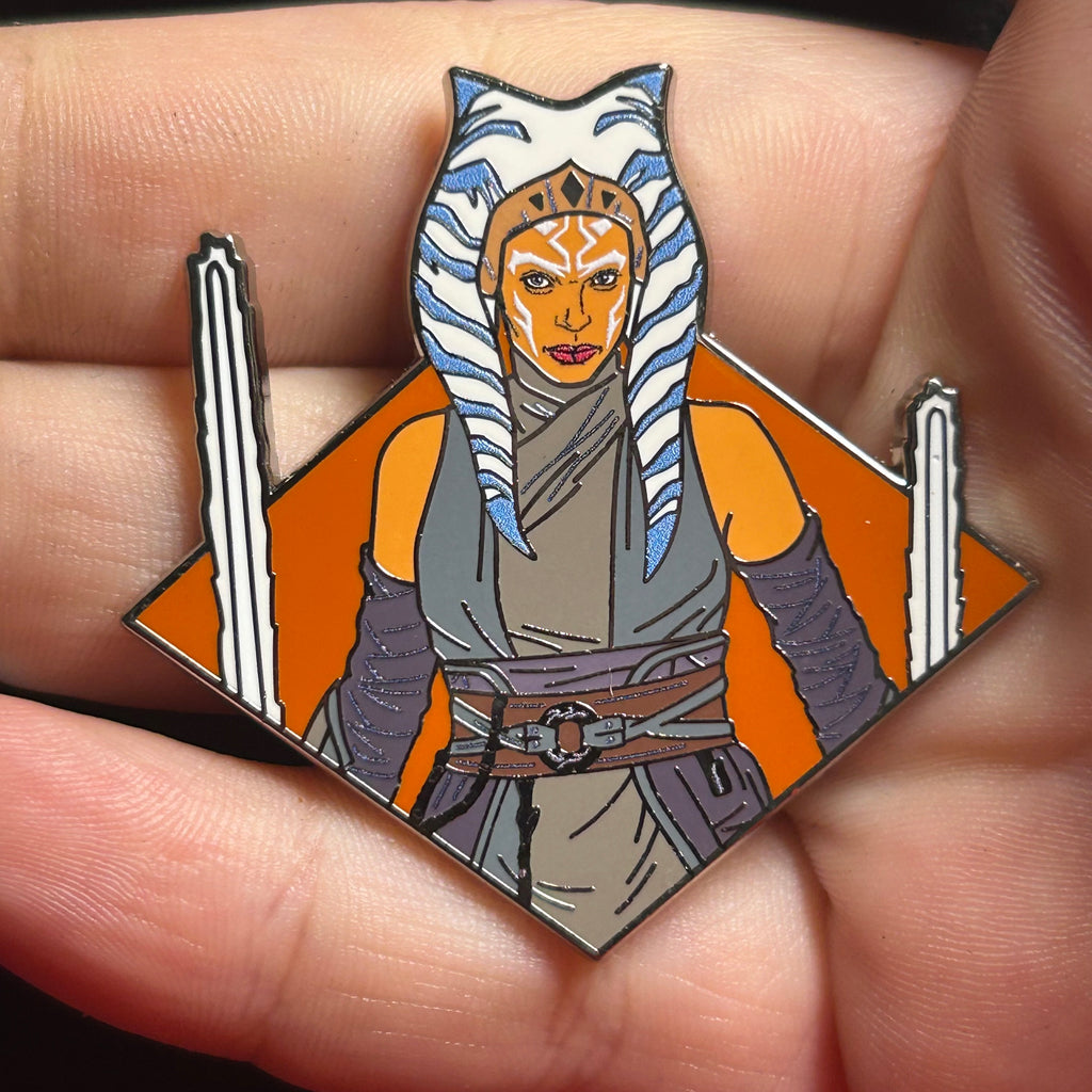 2024 - Ashoka with Lightsabers - Star Wars - Disney Pin