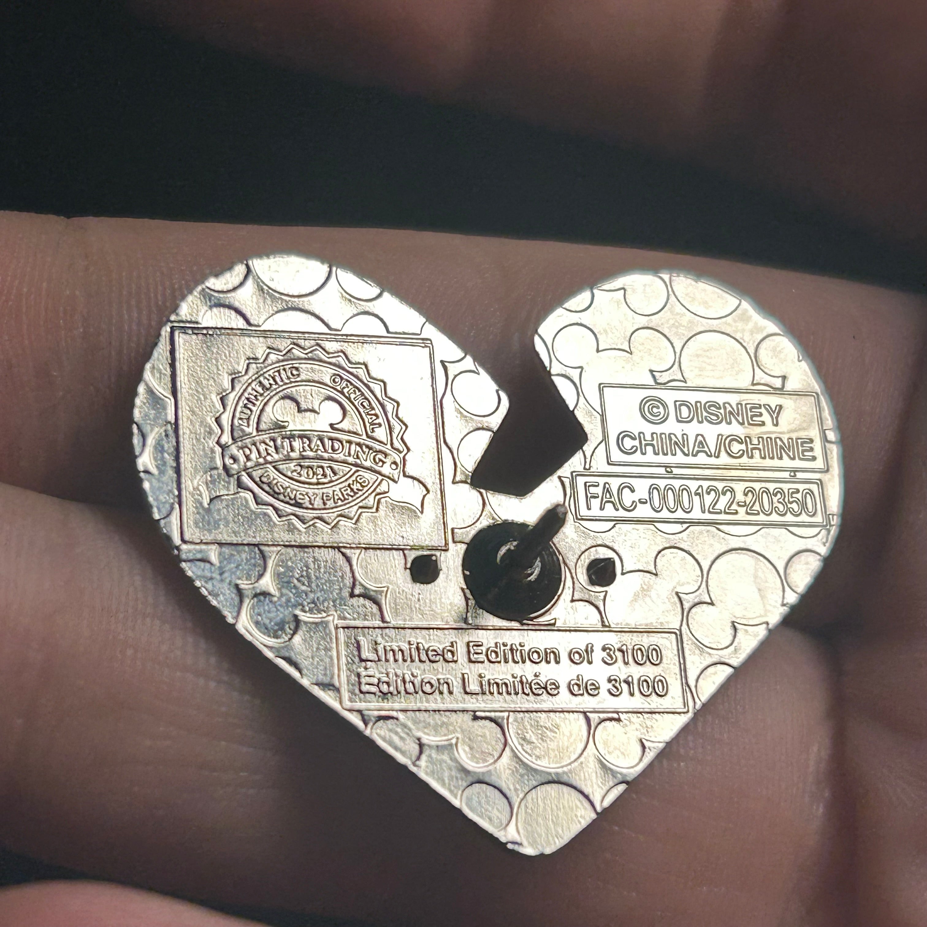 2021 LE 3100 - Cruella Broken Heart - Cruella - Disney Pin