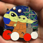 2025 - Grogu with Ornaments - Star Wars - Disney Pin