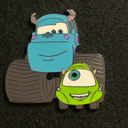 2025 - Sully and Mike Monster Cars - Monsters Inc. - Cars - Disney Pin