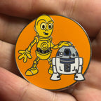 2024 - C3PO and R2D2 - Lanyard Series - Disney Pin