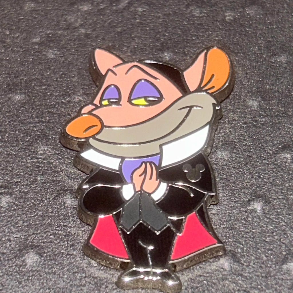 2024 - Ratigan - Hidden Disney - Villains - Chaser - Pin