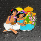2024 - Aladdin and Jasmine - Agrabah Palace - Disney Pin