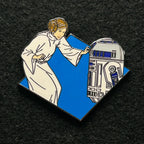 2024 - Princess Leia and R2-D2 - Droid - Star Wars - Disney Pin