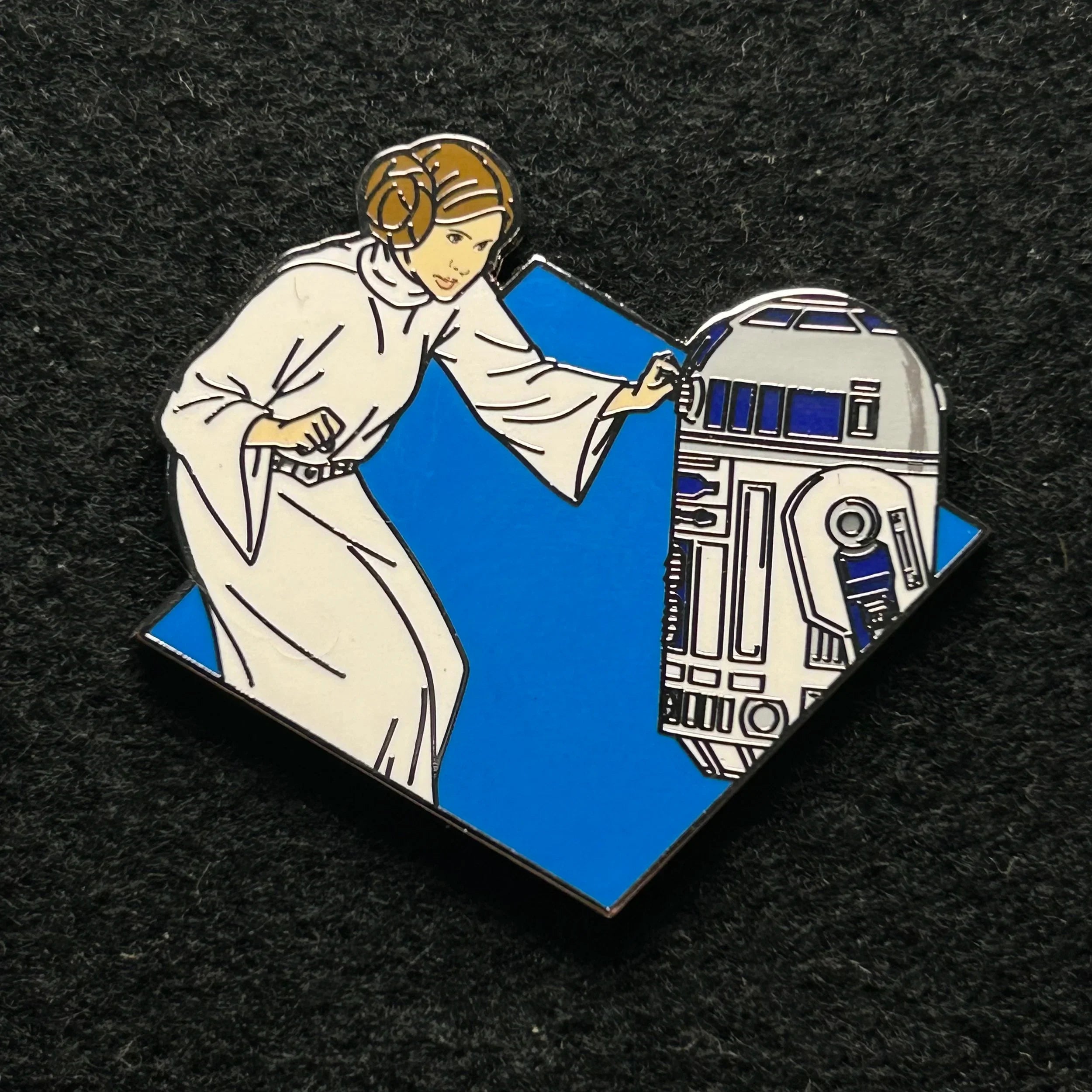 2024 - Princess Leia and R2-D2 - Droid - Star Wars - Disney Pin