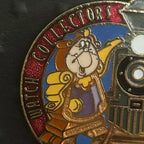 1995 - Cogsworth - Beauty and the Beast - Watch Collectors Club - Train - Disney Pin