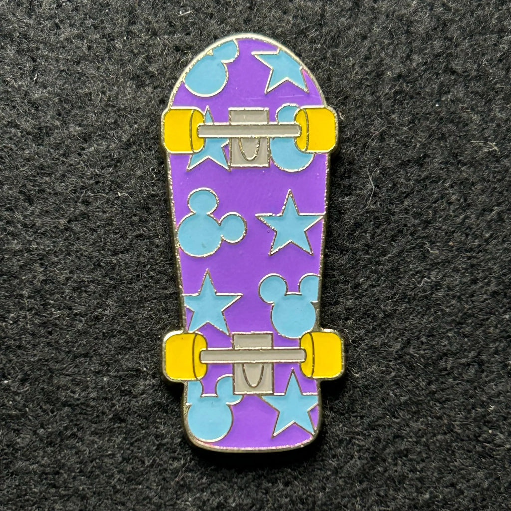 Uncas - Purple Skateboard - Disney Pin
