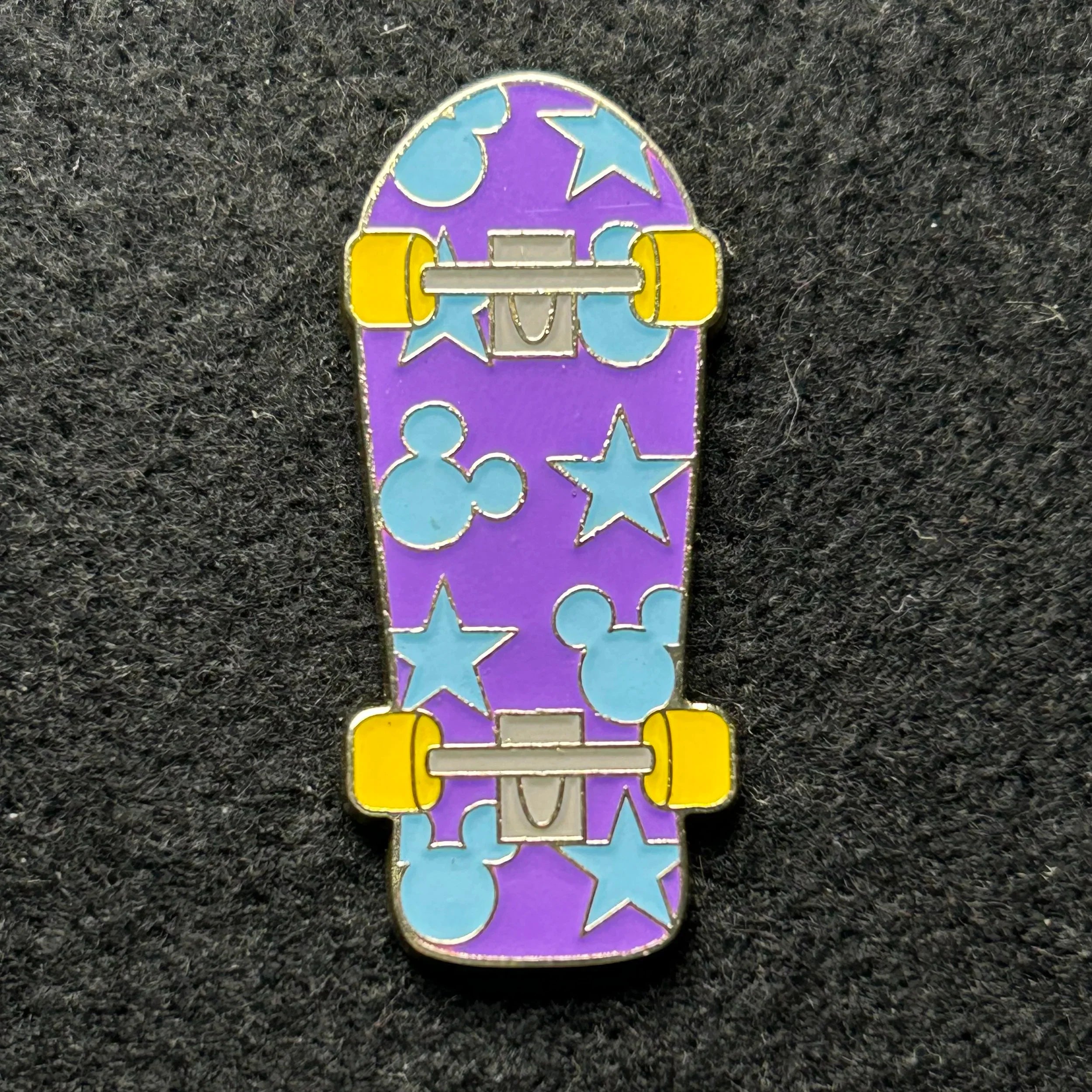 Uncas - Purple Skateboard - Disney Pin