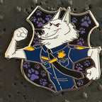2024 - Wolf - Zootopia - ZPD - Mystery Pin