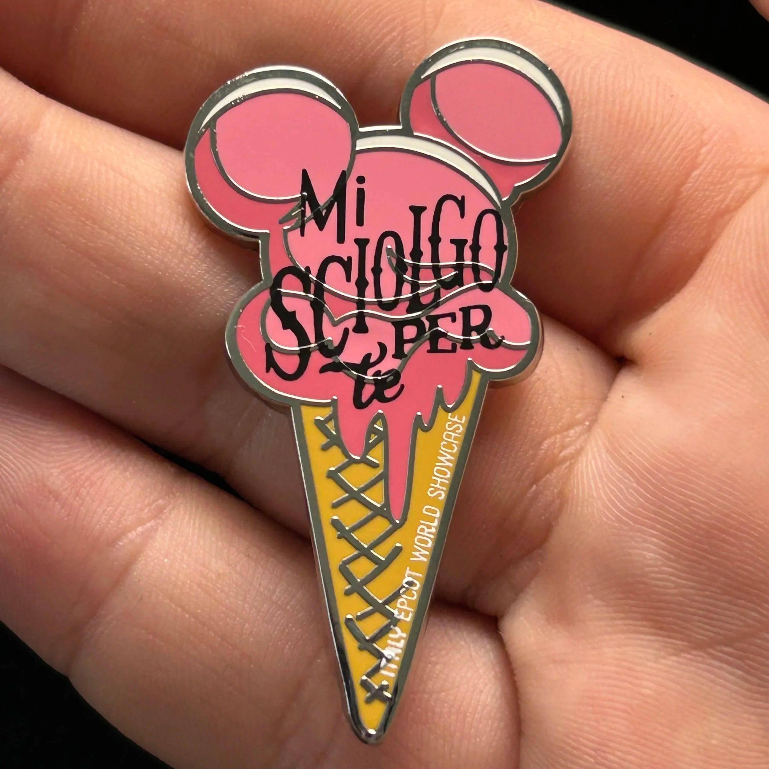 2020 - Mi Sciolgo Te Per - Italy - Epcot - World Showcase - Ice Cream - Disney Pin
