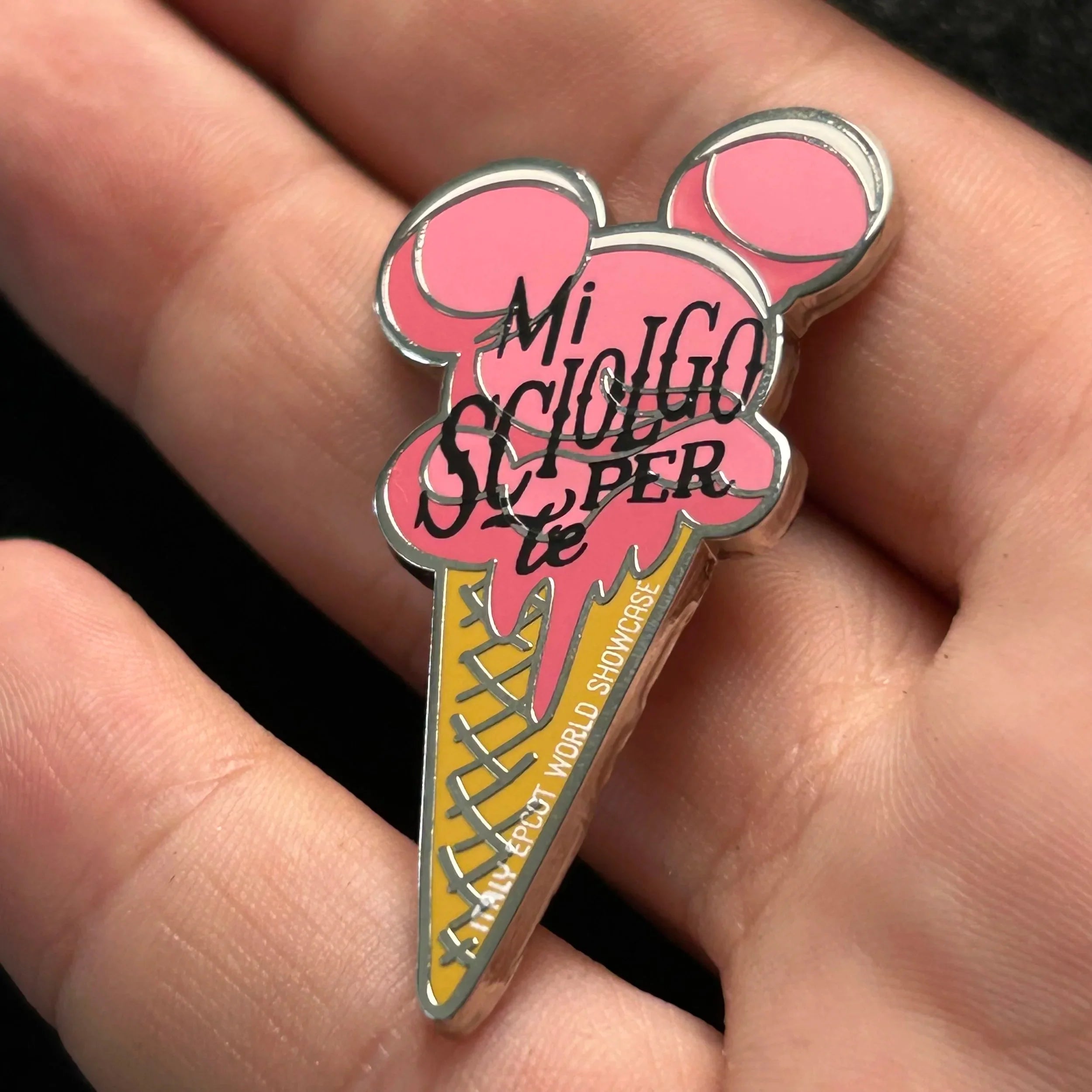2020 - Mi Sciolgo Te Per - Italy - Epcot - World Showcase - Ice Cream - Disney Pin
