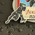 2016 - Thor, Black Panther, & Black Widow - Avengers - 10k runDisney- LR - Disney Pin