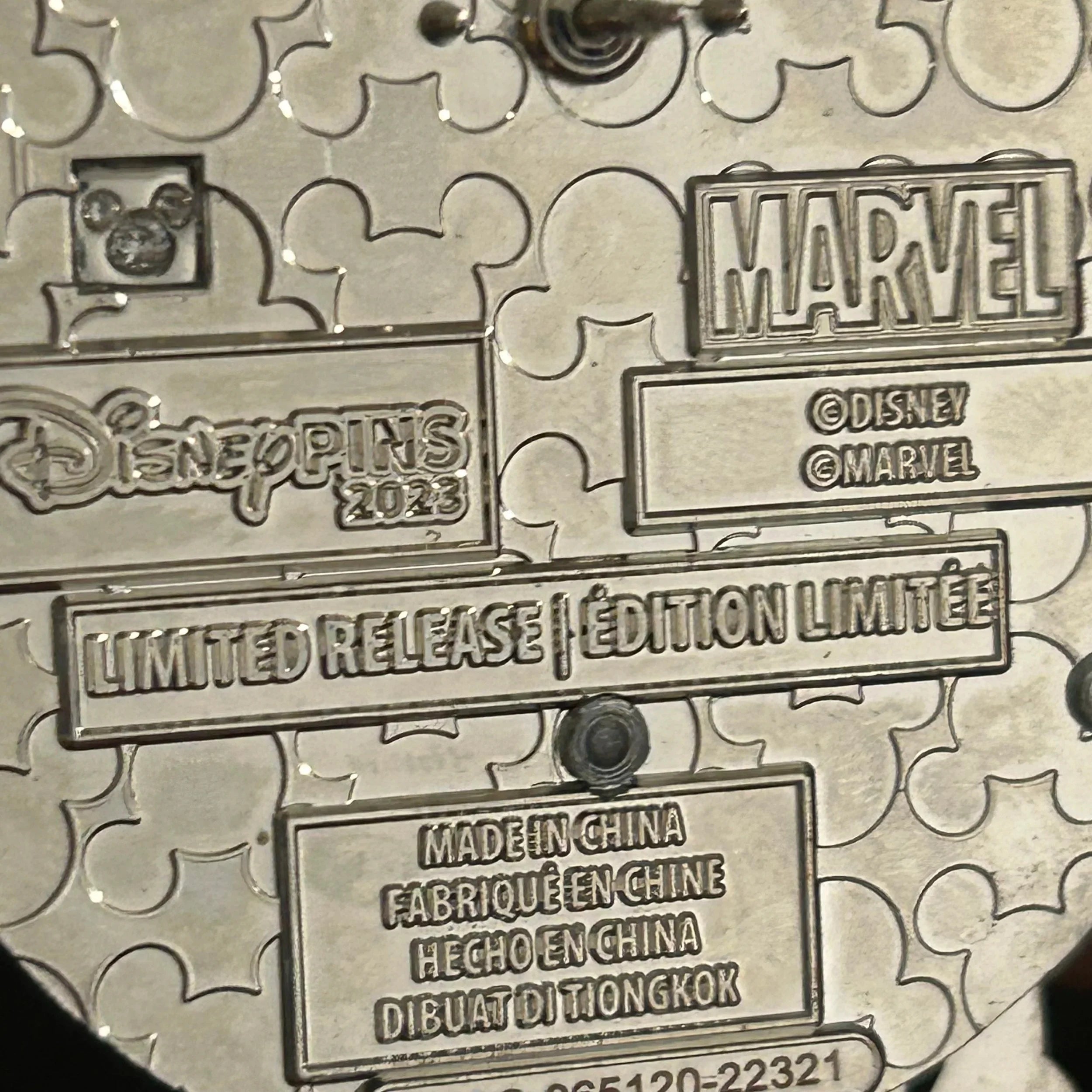 2023 - Invisible Woman - Marvel - Fantastic Four - LR - Disney Pin