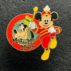Mickey Mouse and Goofy - Mickey Mouse March - DS - Disney Pin