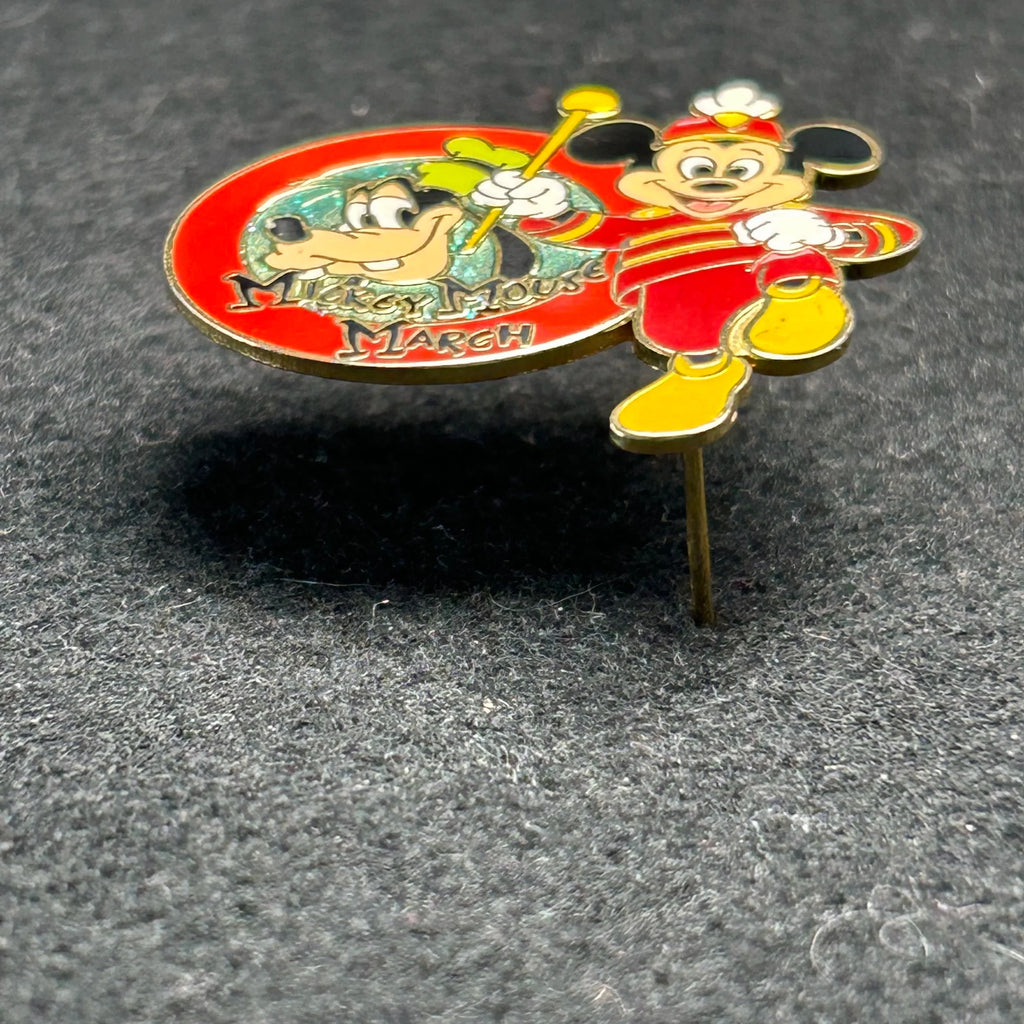 Mickey Mouse and Goofy - Mickey Mouse March - DS - Disney Pin