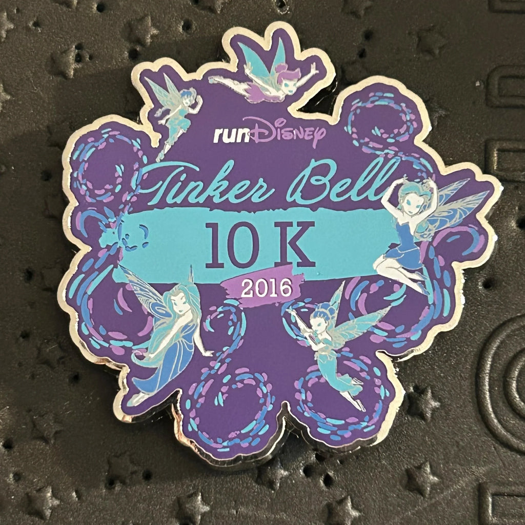 2016 - Tinker Bell and Fairy Friends - runDisney- 10k - LR - Disney Pin