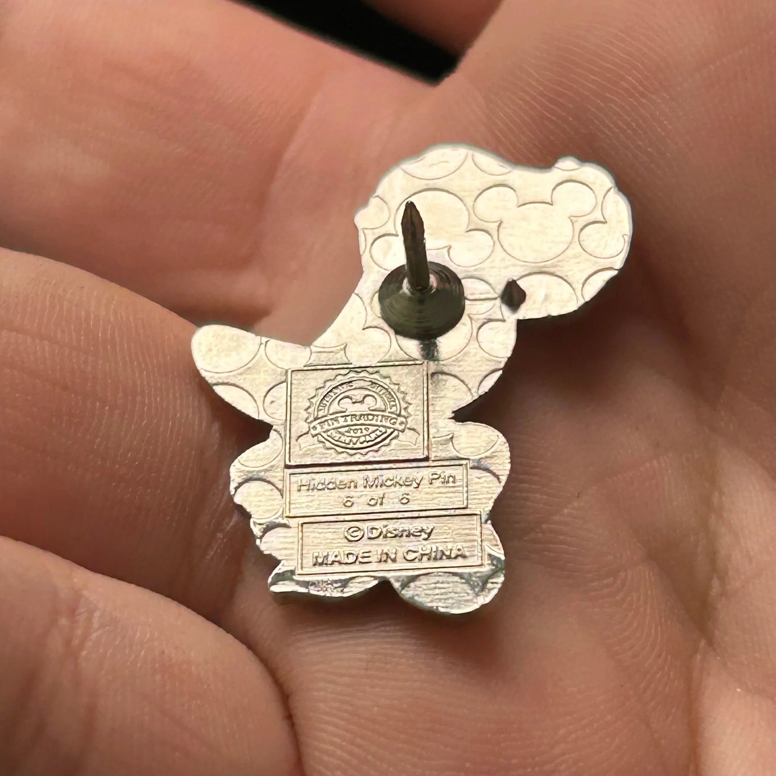 2019 - Captain Hook - Villain Faces - Hidden Mickey - Disney Pin