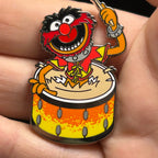 2024 - Animal - Muppets - Crashing out of Drum - Starter Series - Disney Pin