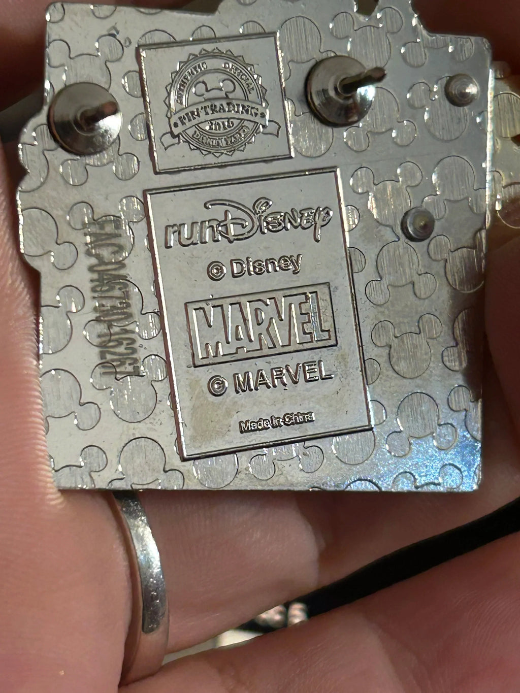 2016 - Captain America - Marvel - runDisney - 5k - LR - Disney Pin