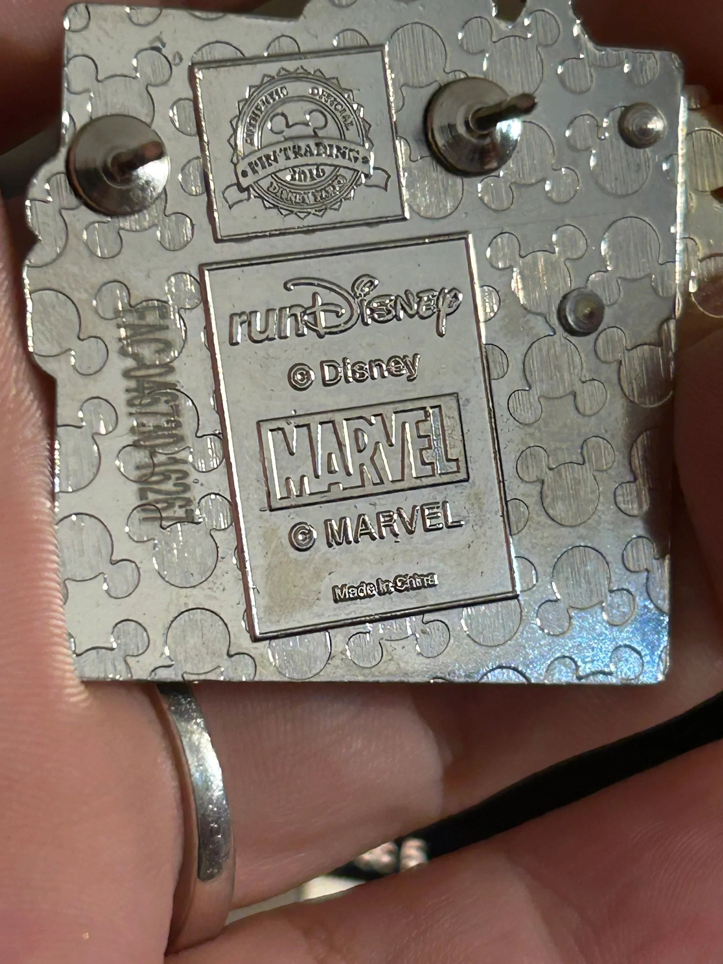 2016 - Captain America - Marvel - runDisney - 5k - LR - Disney Pin