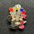 2013 - Mickey and Minnie - New Years - EPCOT Ball - Slider - LE 4,000 - Disney Pin