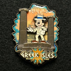 2014 - Mickey Mouse - Greek Isles - DCL - Magic - LE 1,500 - Disney Pin on Pin