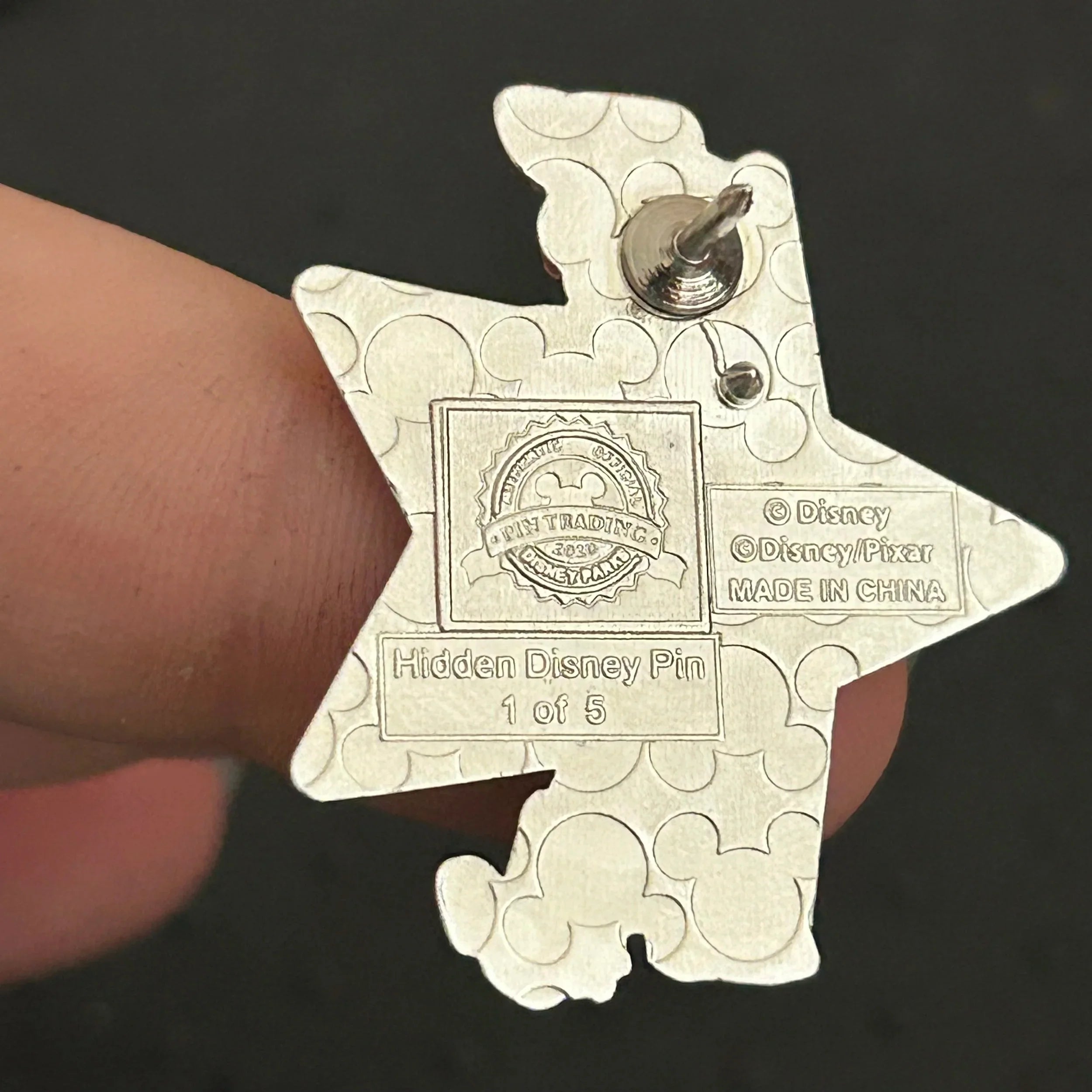 2020 - Woody - Toy Story - Pixar - Hidden Disney - Mystery Pin