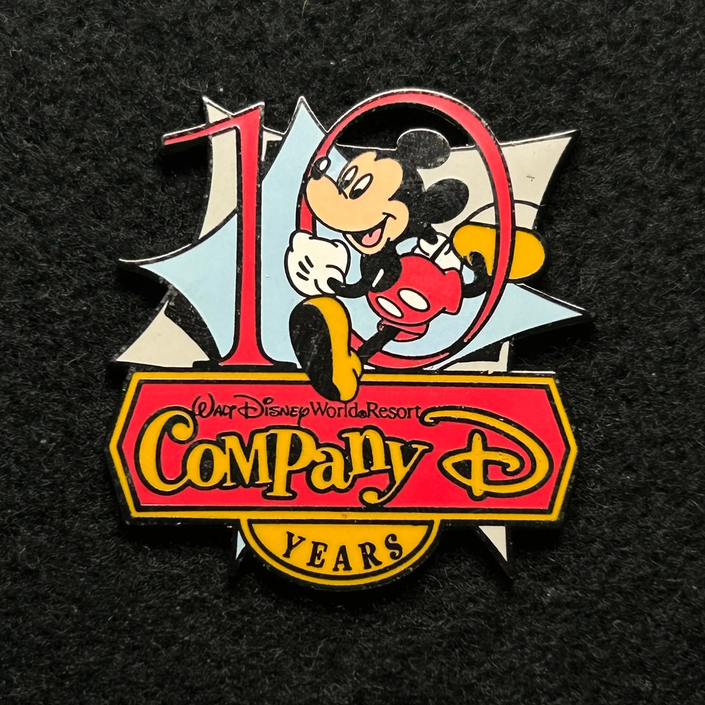 2001 - Mickey Mouse - Company D - 10 Years - Cast Exclusive - Disney Pin
