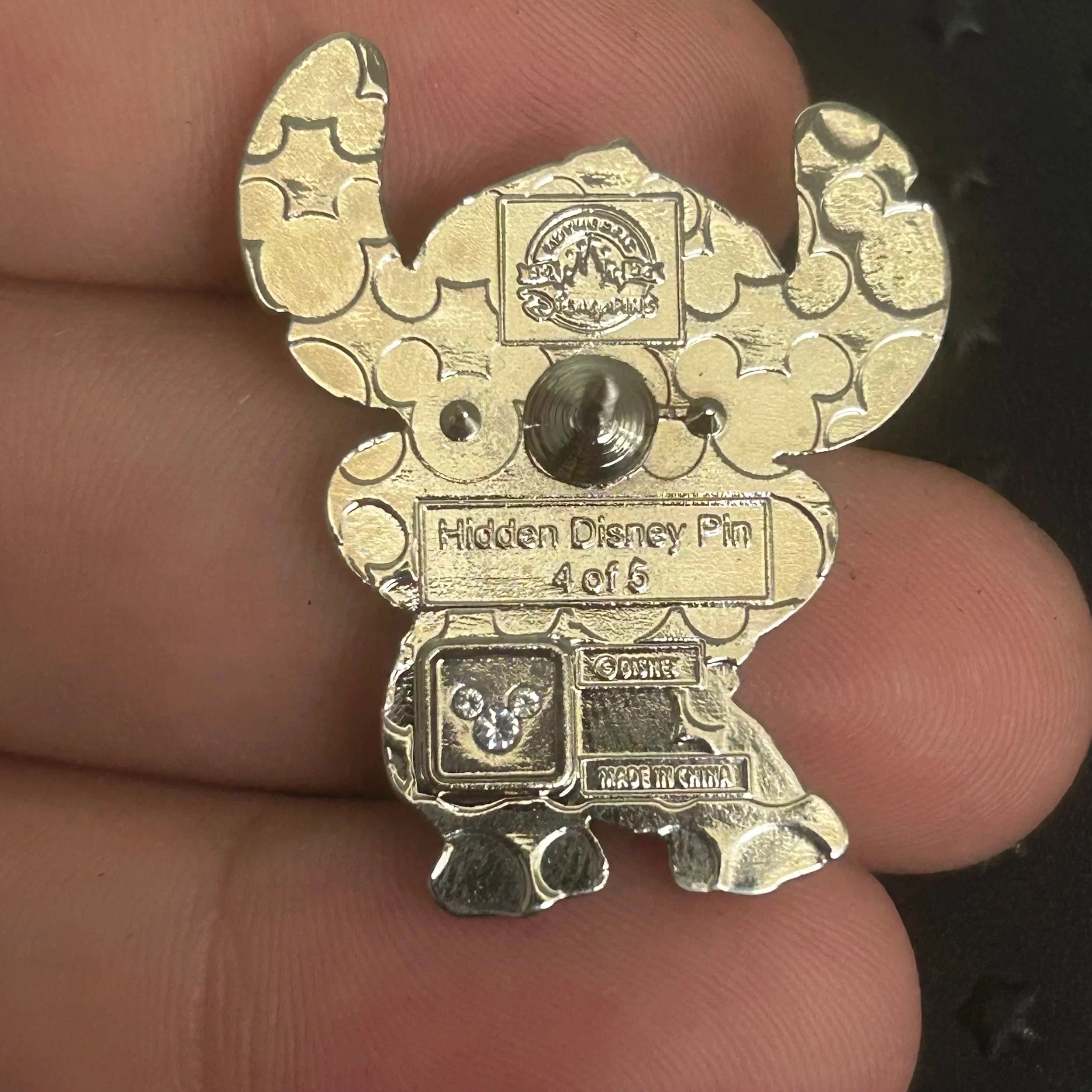 2024 - Stitch - 4th of July - Hidden Disney - Pin