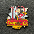 2001 - Mickey Mouse - Company D - 10 Years - Cast Exclusive - Disney Pin