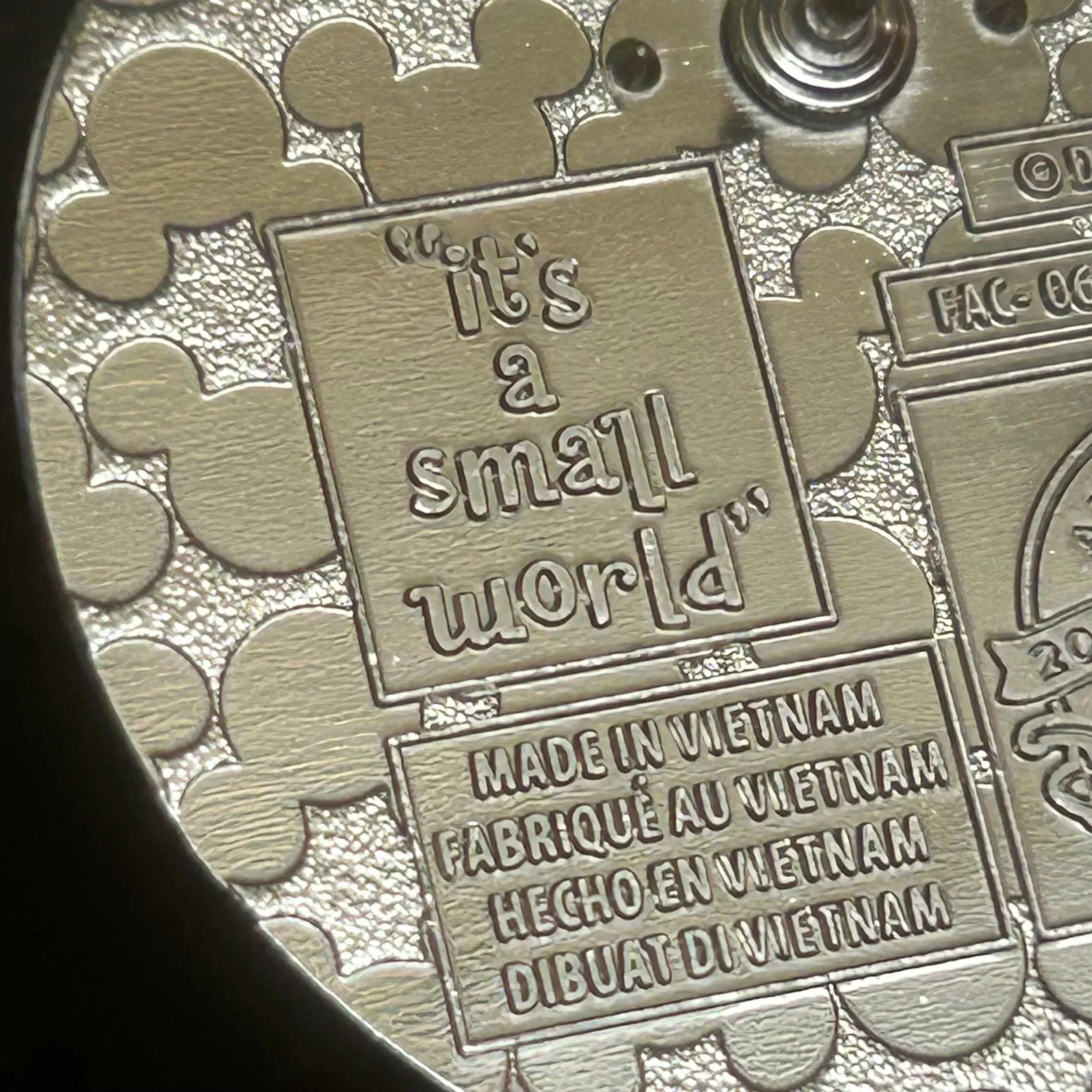 2024 - Kangaroo - It’s A Small World - Mystery Pin