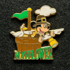 2002 - Mickey Mouse and Bird - Mayflower - 12 Months of Magic - Disney Pin