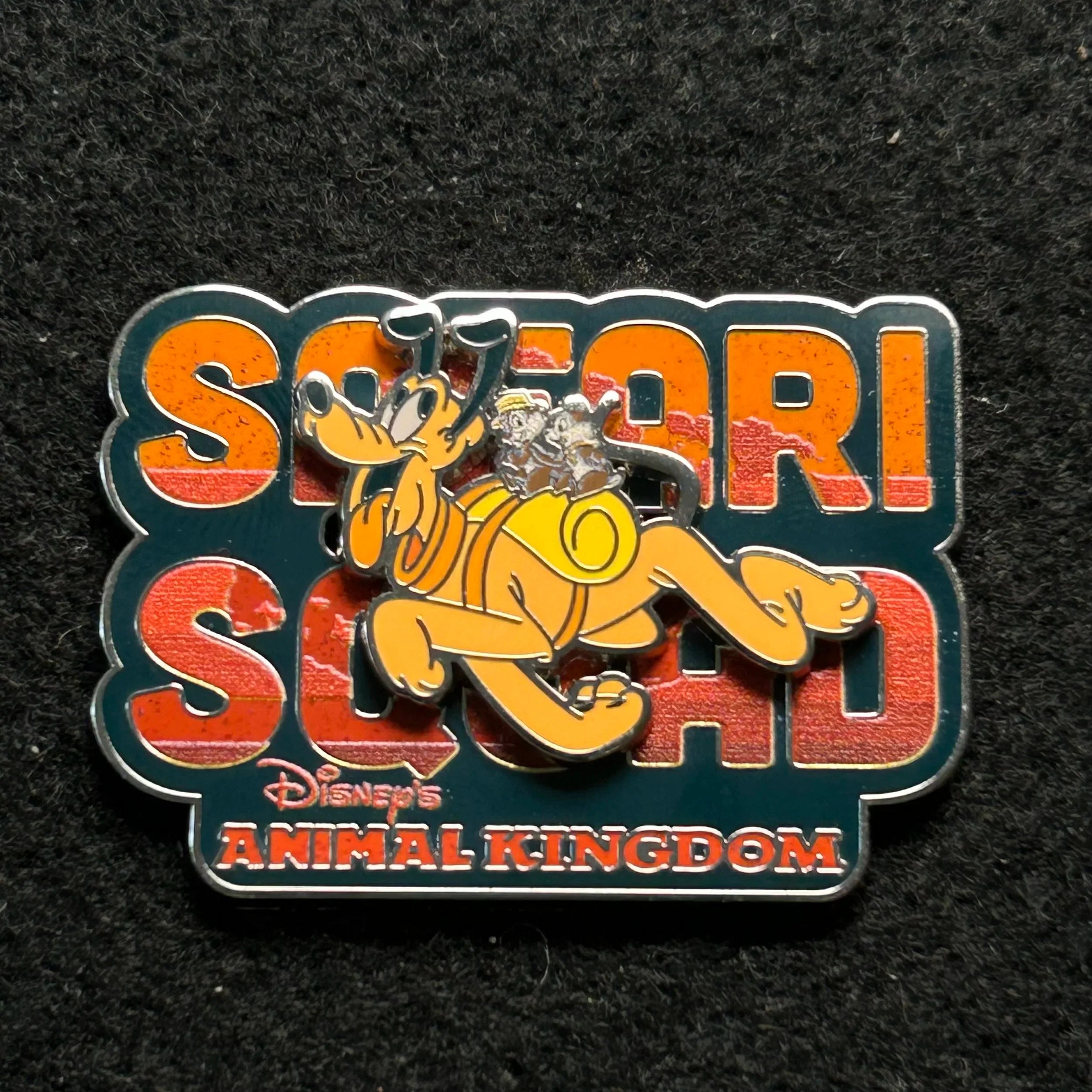 2024 - Pluto, Chip, and Dale - Safari Squad - DAK - Slider - Disney Pin
