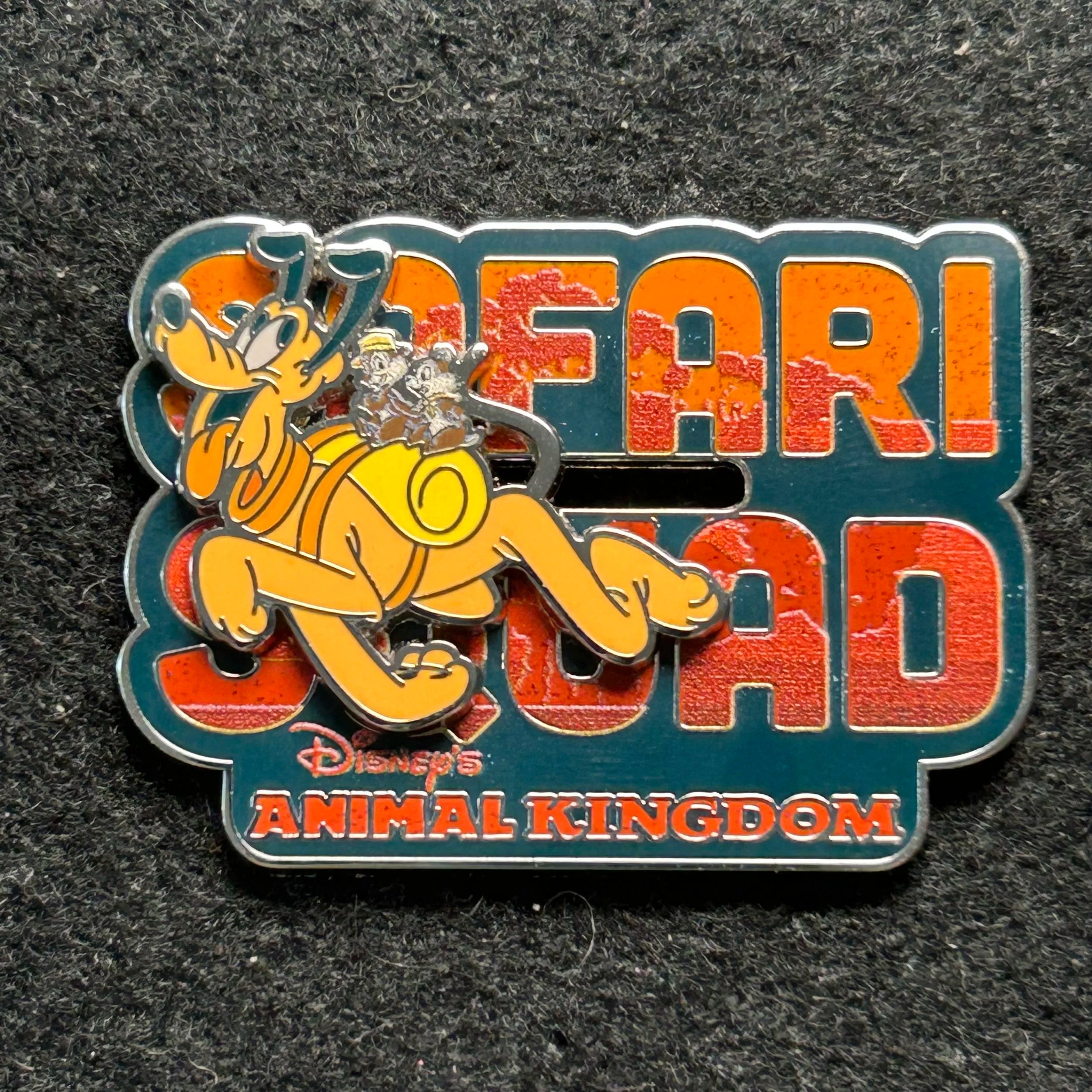 2024 - Pluto, Chip, and Dale - Safari Squad - DAK - Slider - Disney Pin