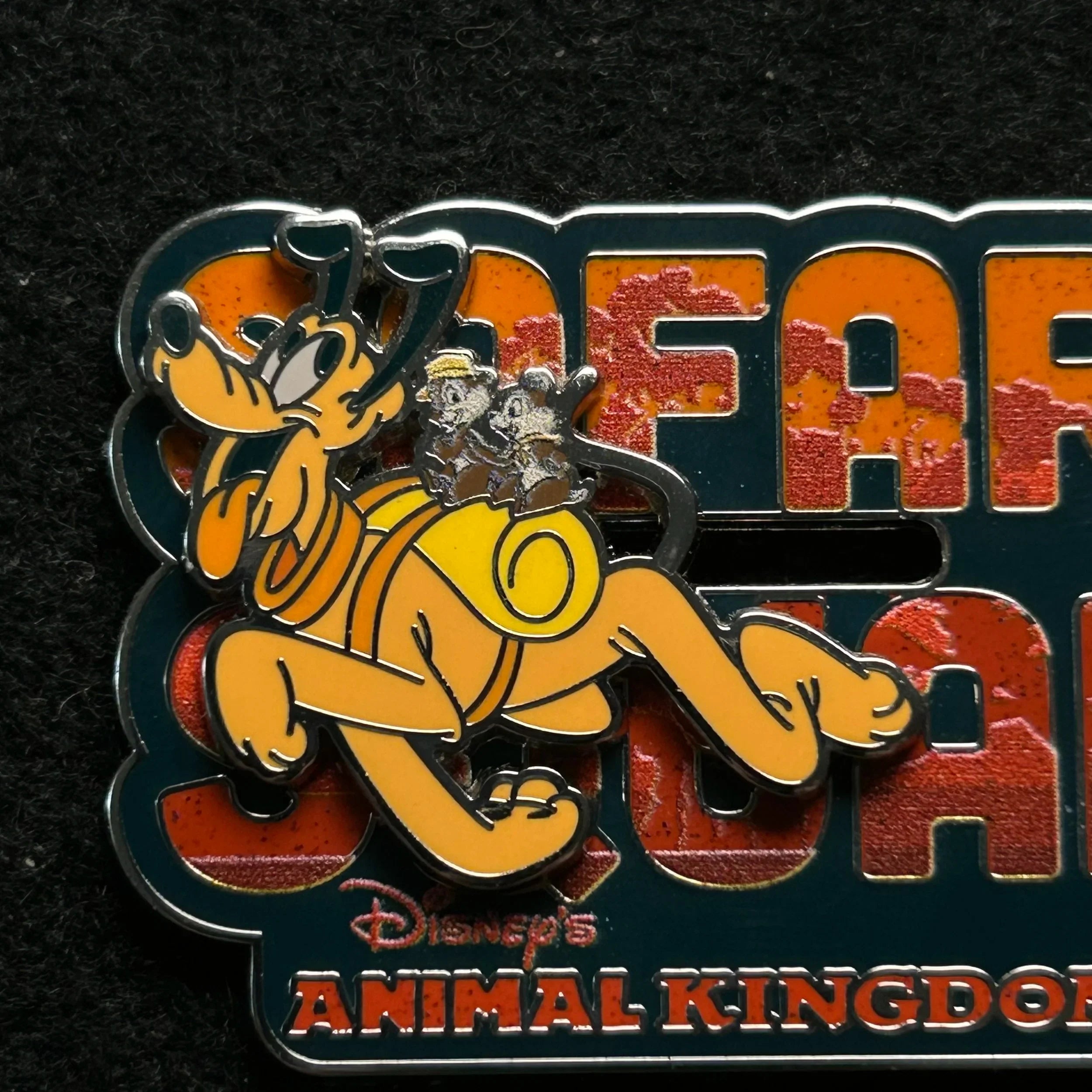 2024 - Pluto, Chip, and Dale - Safari Squad - DAK - Slider - Disney Pin