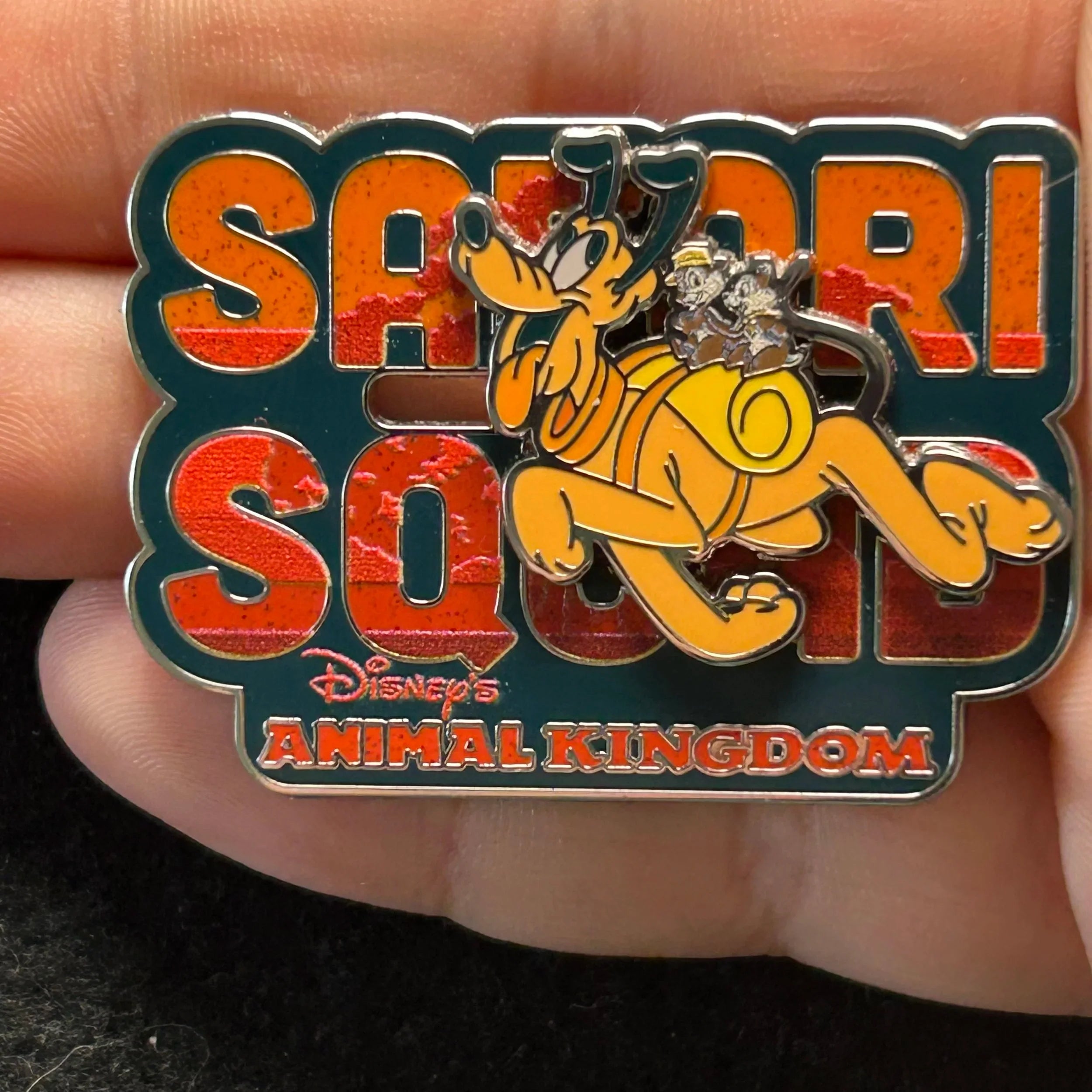 2024 - Pluto, Chip, and Dale - Safari Squad - DAK - Slider - Disney Pin