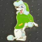 Loungefly - Georgette - Oliver and Company - Green Raincoat - Disney Pin